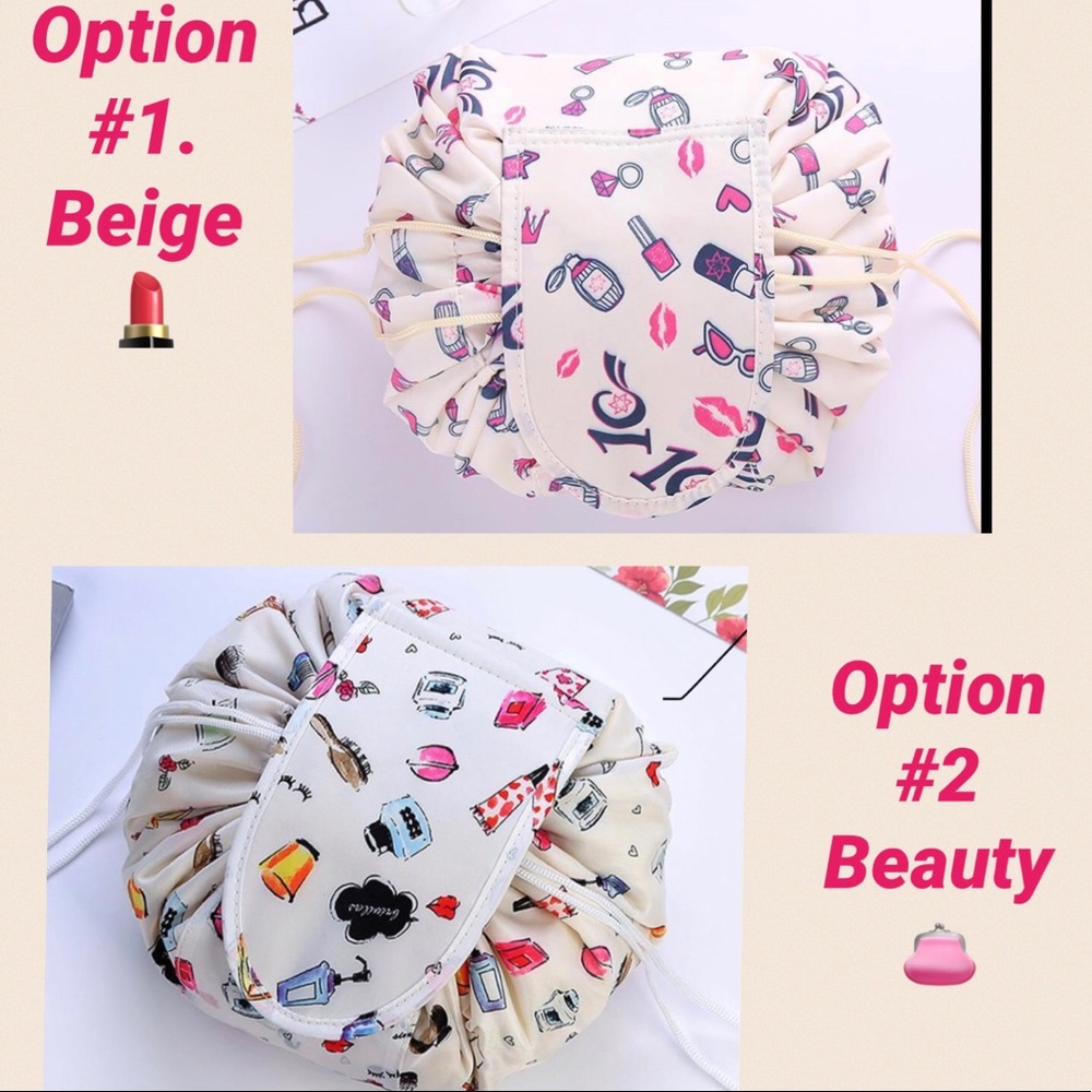 Cosmetics Bag- 2 different styles.Travel/organizer